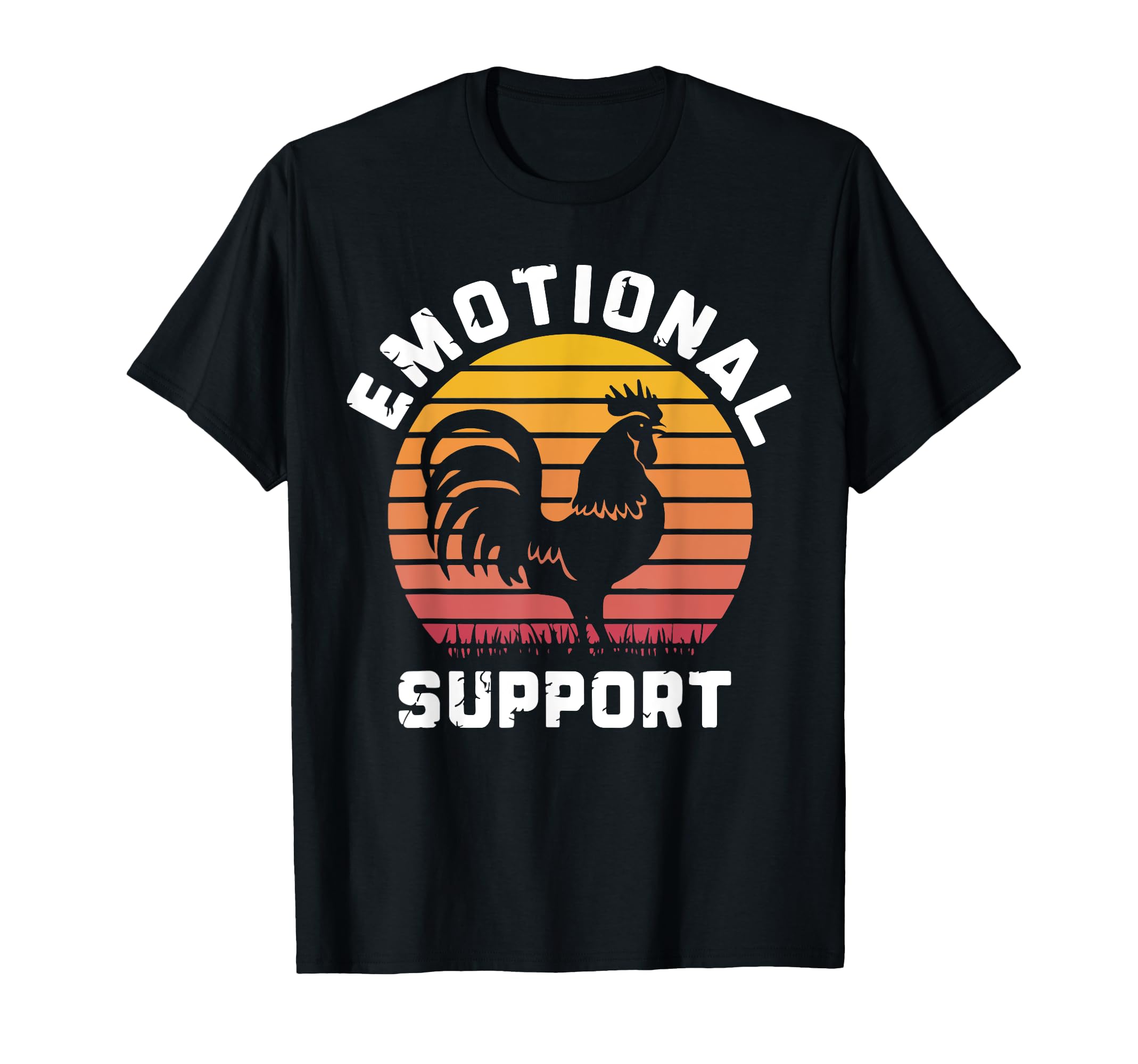 Emotional Support Chicken T-Shirt - Casual Everyday Wear for Adults - T-Shirt, Sweatshirt, Hoodie