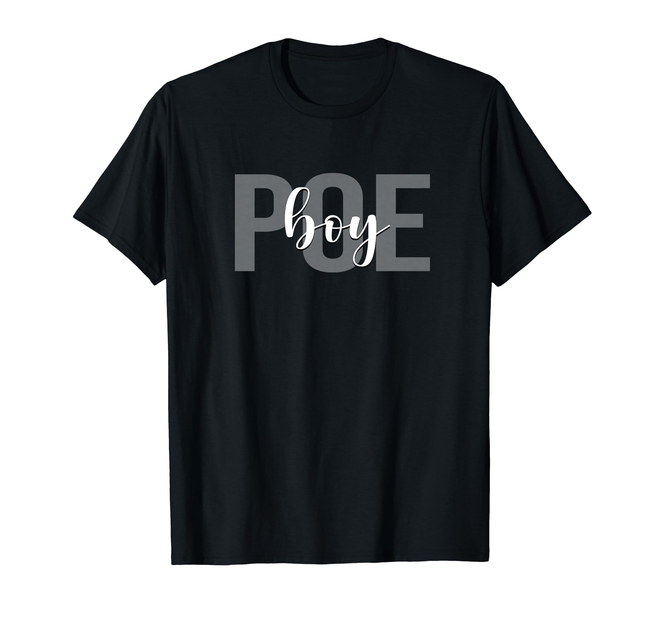 Poe Edgar Allan Poe Raven Literature T-Shirt - Custom Art Print for Adults - T-Shirt, Sweatshirt, Hoodie