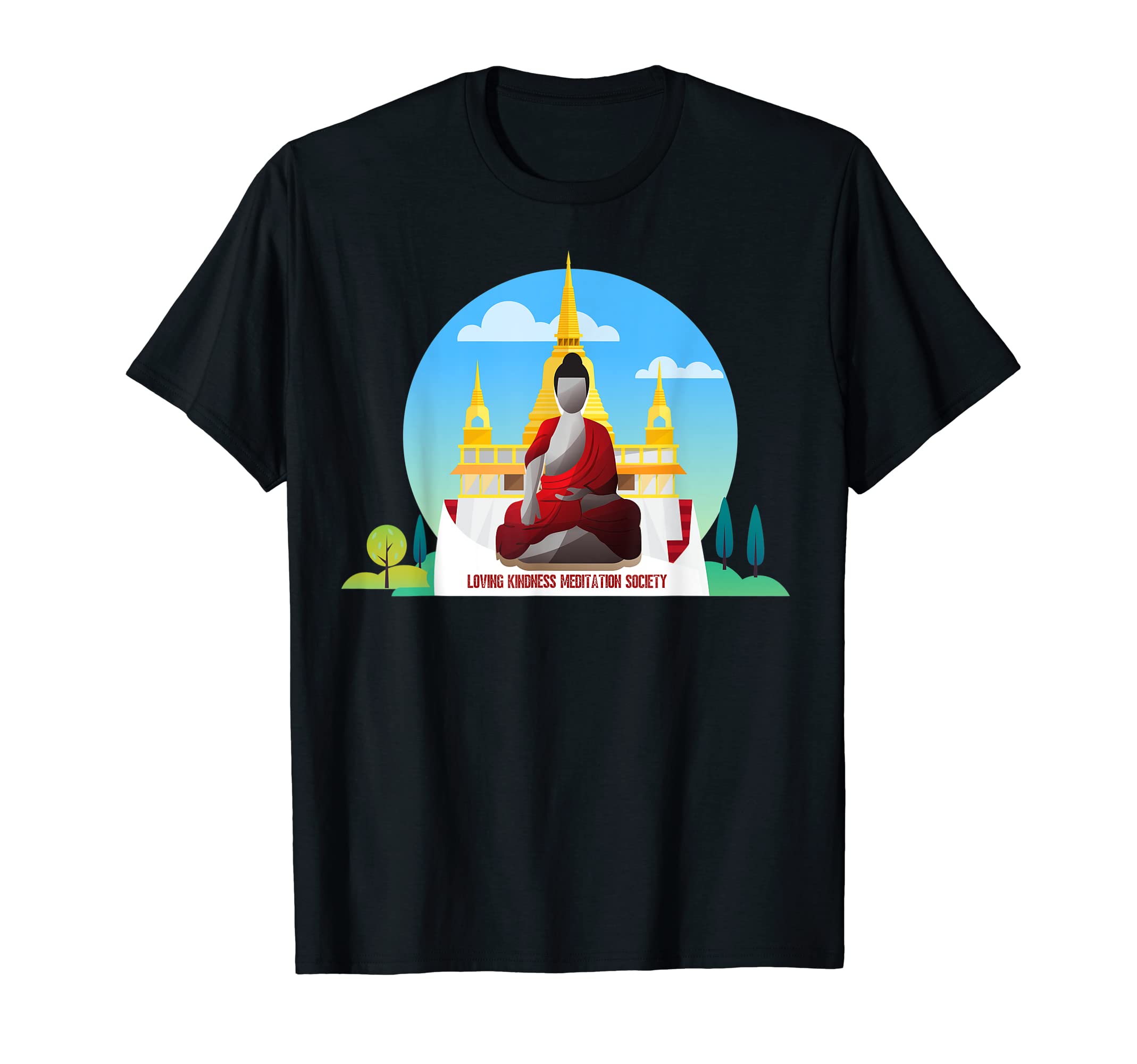 Buddha Mindfulness Buddhist Gautama T-Shirt - Novelty Apparel Unisex - T-Shirt, Sweatshirt, Hoodie