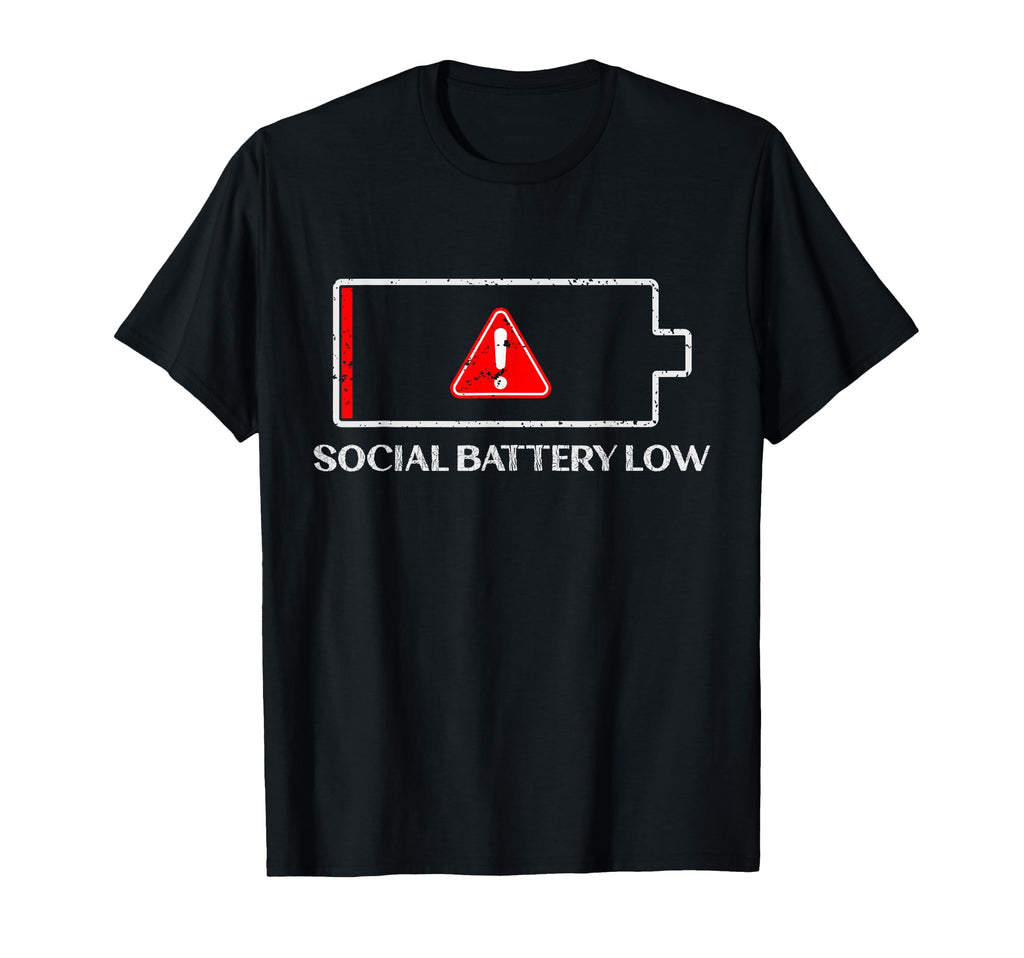Funny Introvert Antisocial Social T-Shirt - Custom Art Print Men Women - T-Shirt, Sweatshirt, Hoodie