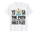 Morning Meditation Bliss Yoga T-Shirt - Fun Novelty Design Men Women - T-Shirt, Sweatshirt, Hoodie