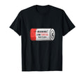 Warning Low Social Battery Funny T-Shirt - Novelty Apparel for Adults - T-Shirt, Sweatshirt, Hoodie