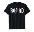 Read Rock N Roll Reading Rock Star T-Shirt - Minimalist Print Men Women - T-Shirt, Sweatshirt, Hoodie