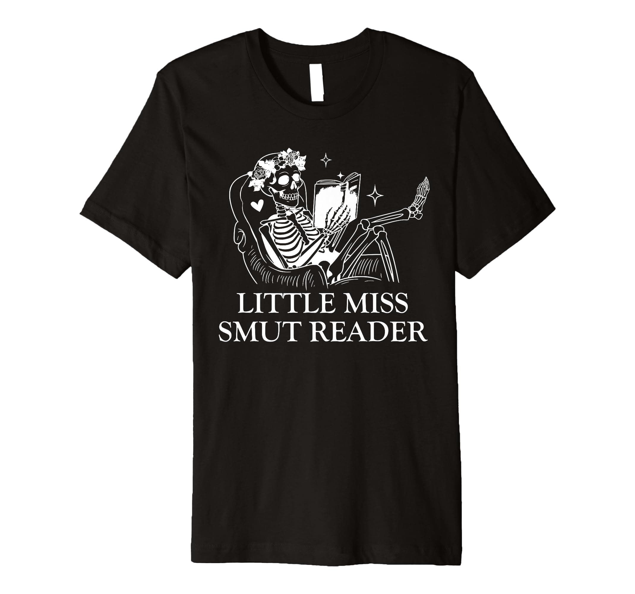 Little Miss Smut Reader Bookish Spicy T-Shirt - Minimalist Print Unisex - T-Shirt, Sweatshirt, Hoodie