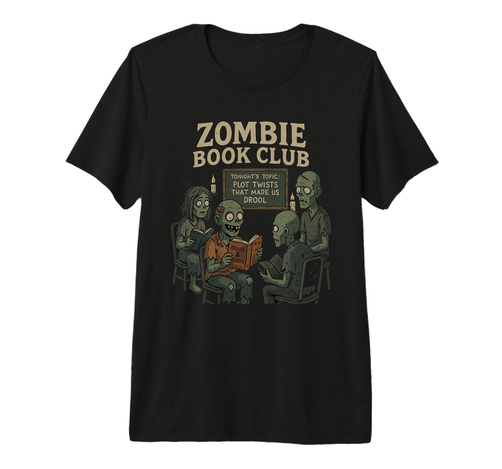 Zombie Book Club Plot Twists And Gory T-Shirt - Streetwear Style Men Women - T-Shirt, Sweatshirt, Hoodie