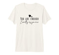 You Are Enough Heart Tri Blend T-Shirt - Unique Graphic for Adults - T-Shirt, Sweatshirt, Hoodie