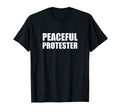 Peaceful Protestor T-Shirt - Minimalist Print for Adults - T-Shirt, Sweatshirt, Hoodie
