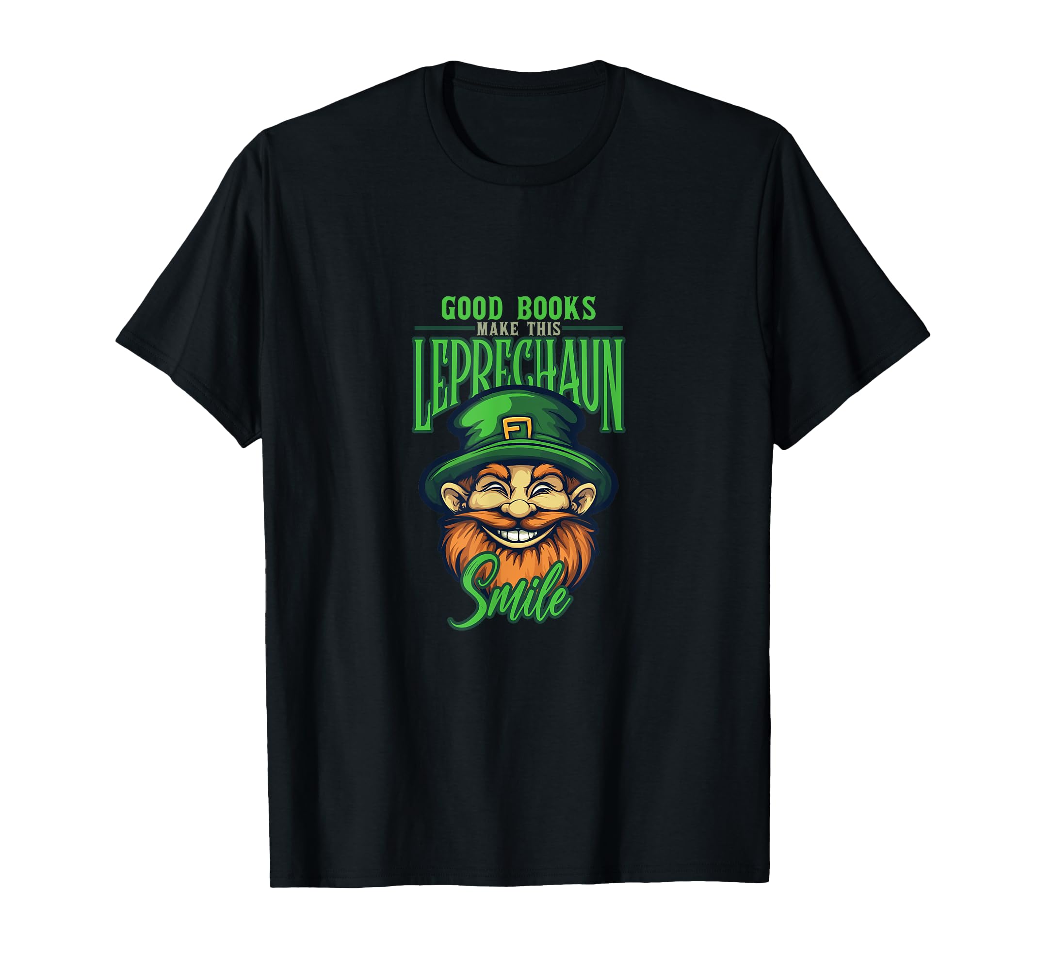 St Patricks Day Leprechaun Meme Book T-Shirt - Custom Art Print for Adults - T-Shirt, Sweatshirt, Hoodie