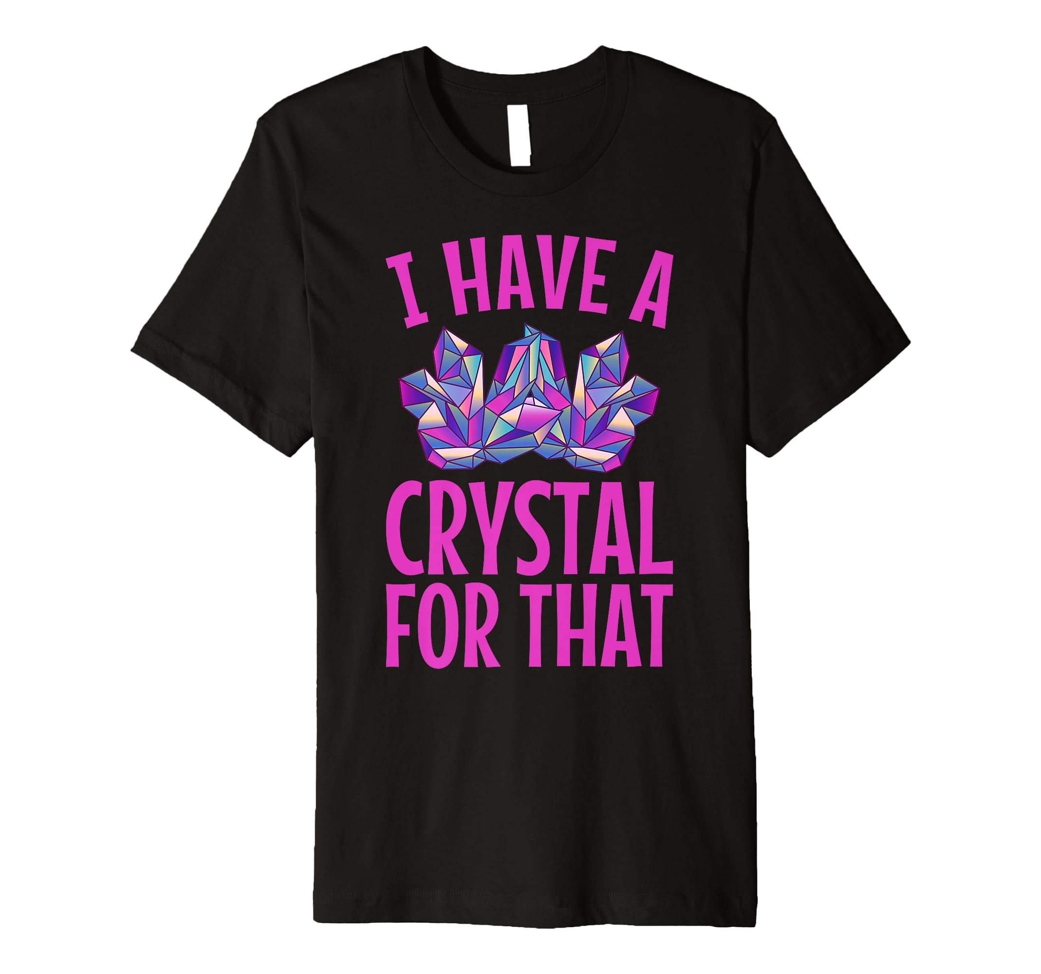 Crystal Gemstone Chakra Spiritual Energy T-Shirt - Trendy Graphic Unisex - T-Shirt, Sweatshirt, Hoodie