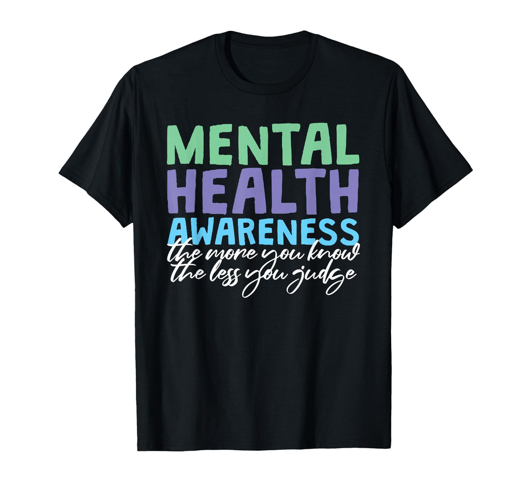 Support Mental Health Awareness T-Shirt - Minimalist Print for Adults - T-Shirt, Sweatshirt, Hoodie