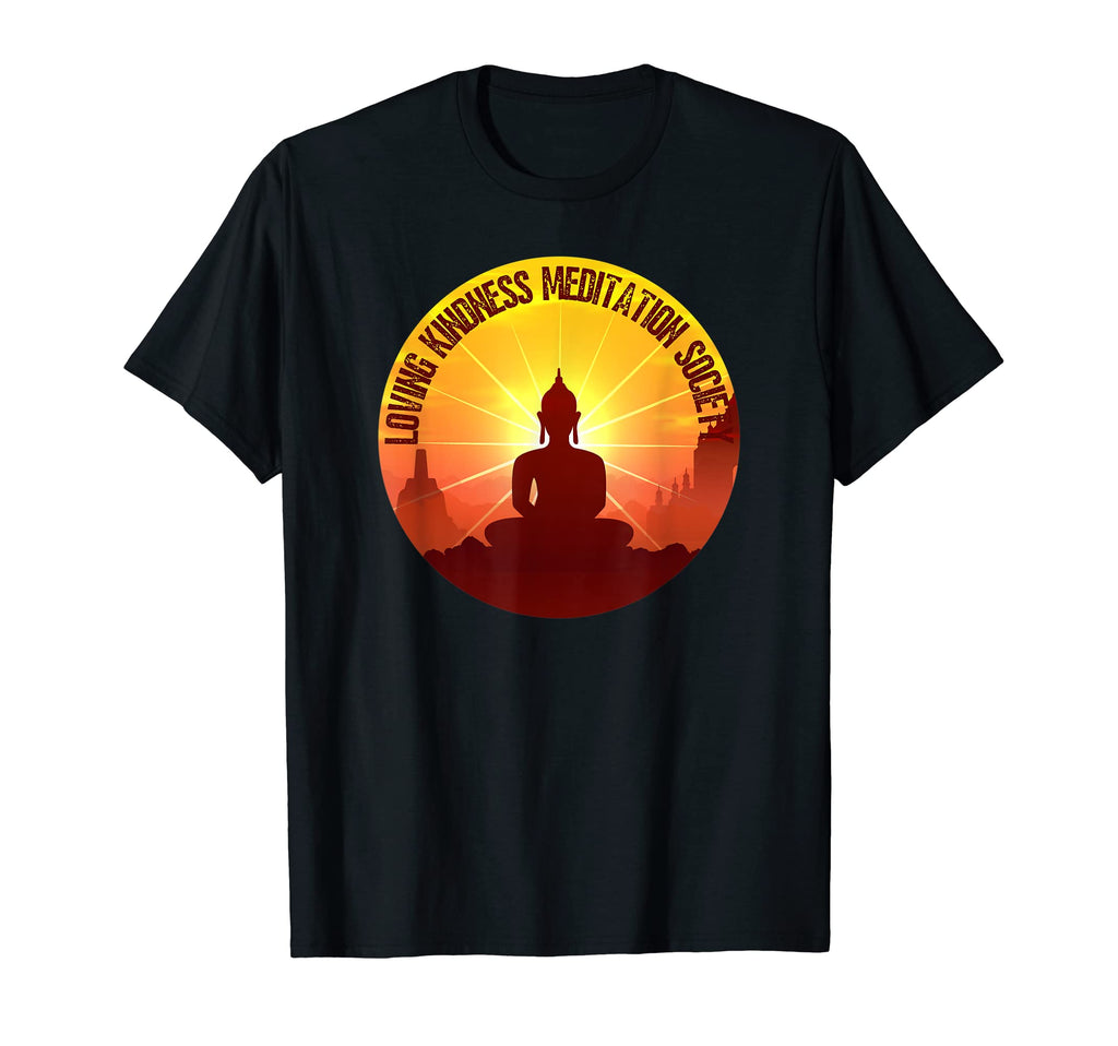Buddha Gautama Mindfulness Peace Loving T-Shirt - Custom Art Print Unisex - T-Shirt, Sweatshirt, Hoodie