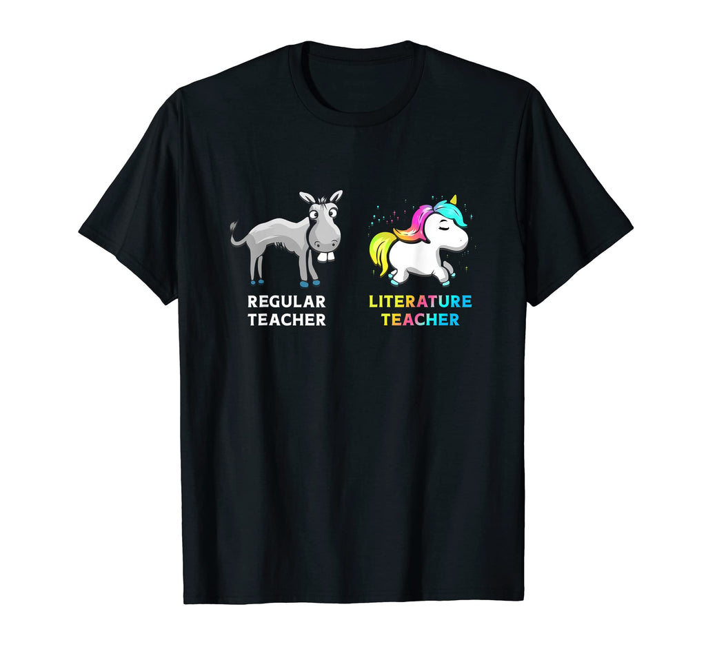 Regular Teacher Donkey Literature T-Shirt - Casual Everyday Wear Unisex - T-Shirt, Sweatshirt, Hoodie