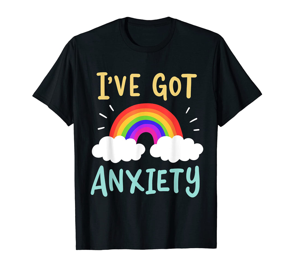 Anxiety Mental Health Awareness T-Shirt - Custom Art Print Unisex - T-Shirt, Sweatshirt, Hoodie