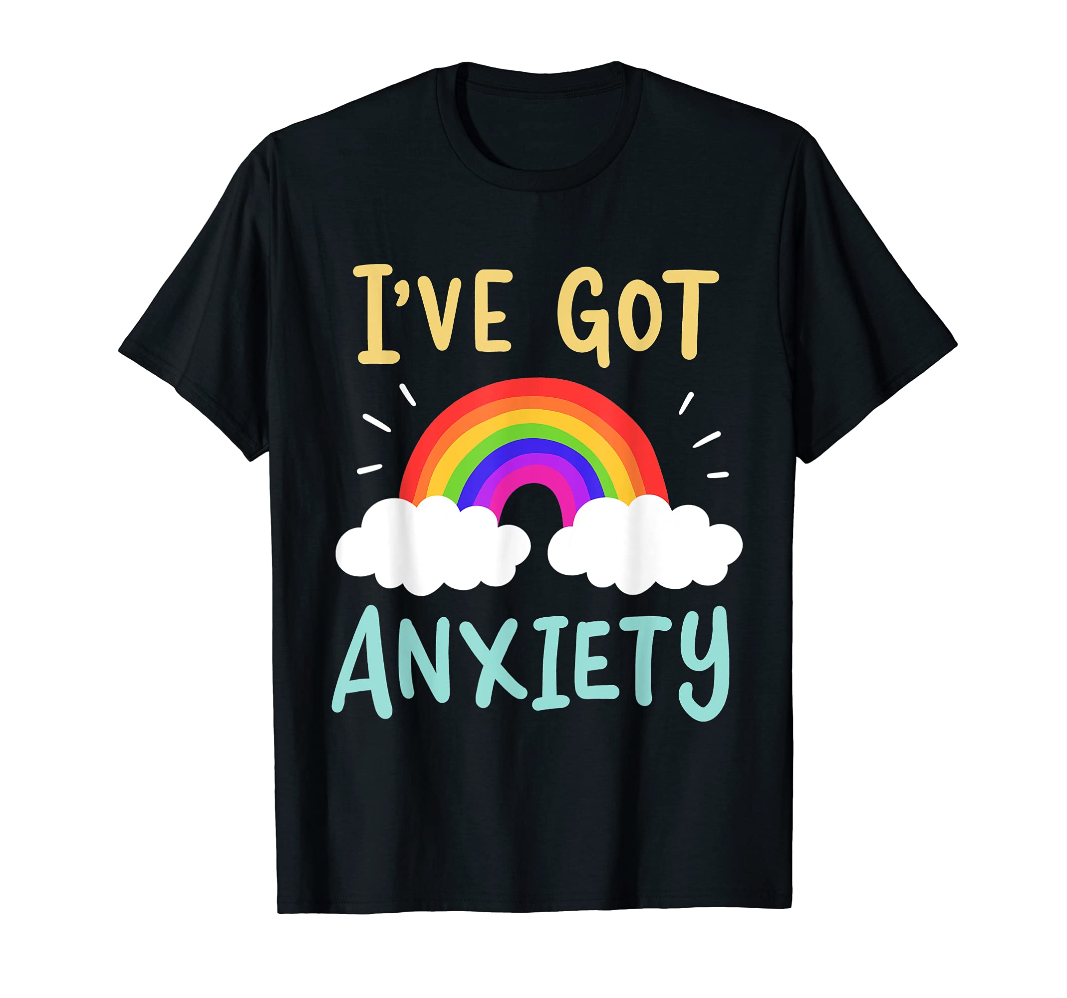 Anxiety Mental Health Awareness T-Shirt - Custom Art Print Unisex - T-Shirt, Sweatshirt, Hoodie