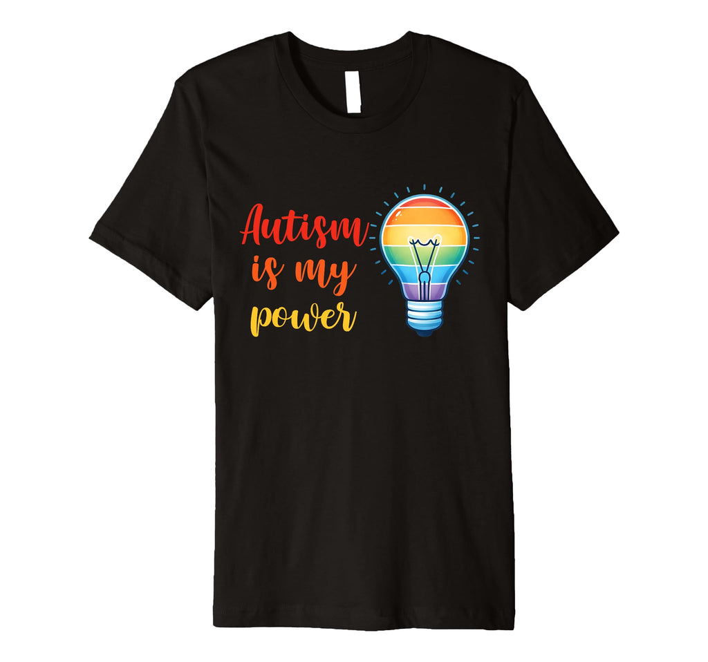 Pride Neurodivergent Rainbow Light T-Shirt - Novelty Apparel for Adults - T-Shirt, Sweatshirt, Hoodie