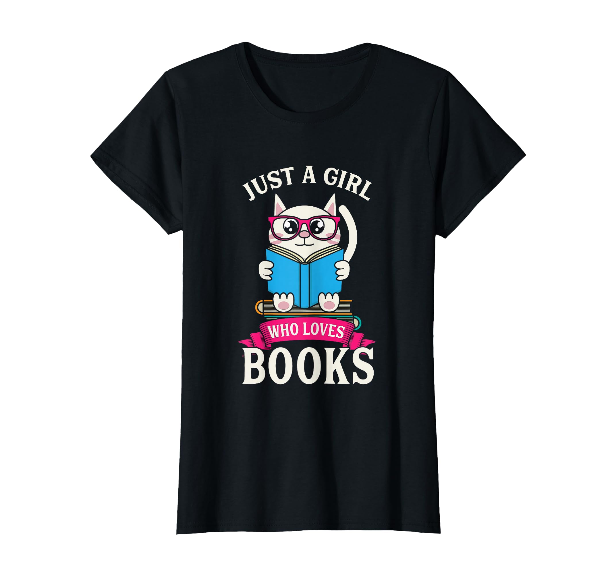 Just Who Loves Books Funny Book T-Shirt - Aesthetic Graphic for Adults - T-Shirt, Sweatshirt, Hoodie