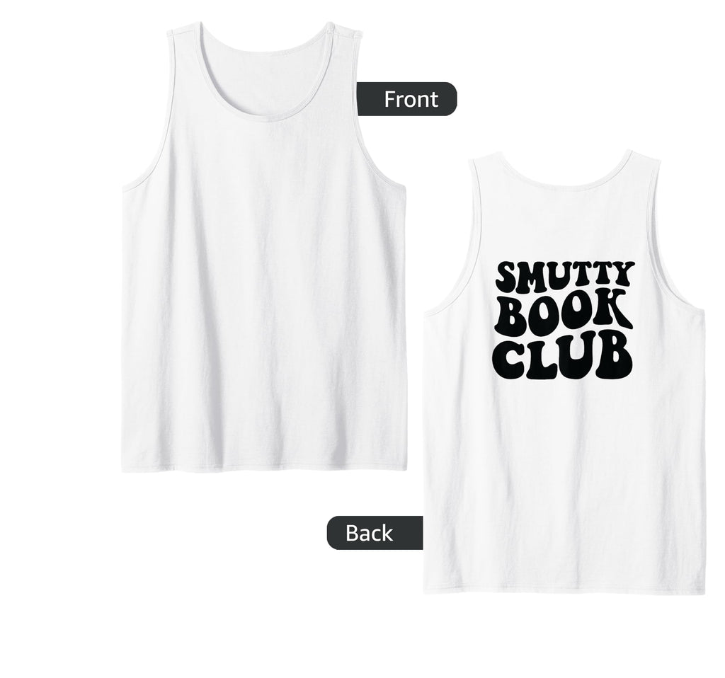 Smutty Book Club Groovy Back T-Shirt - Graphic Print for Adults - T-Shirt, Sweatshirt, Hoodie