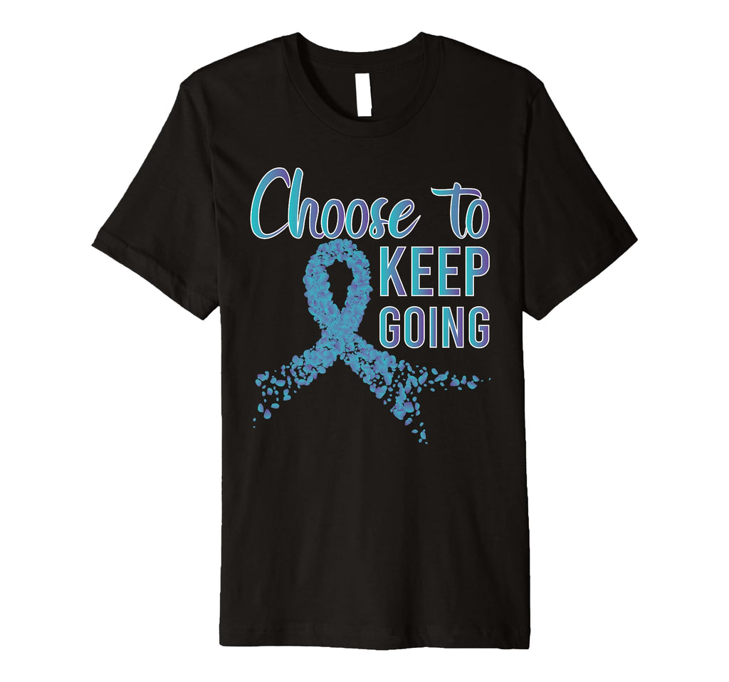 Suicide Prevention Keep Going Ideal T-Shirt - Unique Graphic for Adults - T-Shirt, Sweatshirt, Hoodie