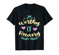 Worth Recovery Mental Health Awareness T-Shirt - Novelty Apparel Men Women - T-Shirt, Sweatshirt, Hoodie