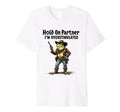 Funny Cowboy Frog Hold Partner T-Shirt - Casual Everyday Wear for Adults - T-Shirt, Sweatshirt, Hoodie