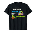 Im Book Dragon Not Bookworm Nerd And T-Shirt - Trendy Graphic for Adults - T-Shirt, Sweatshirt, Hoodie