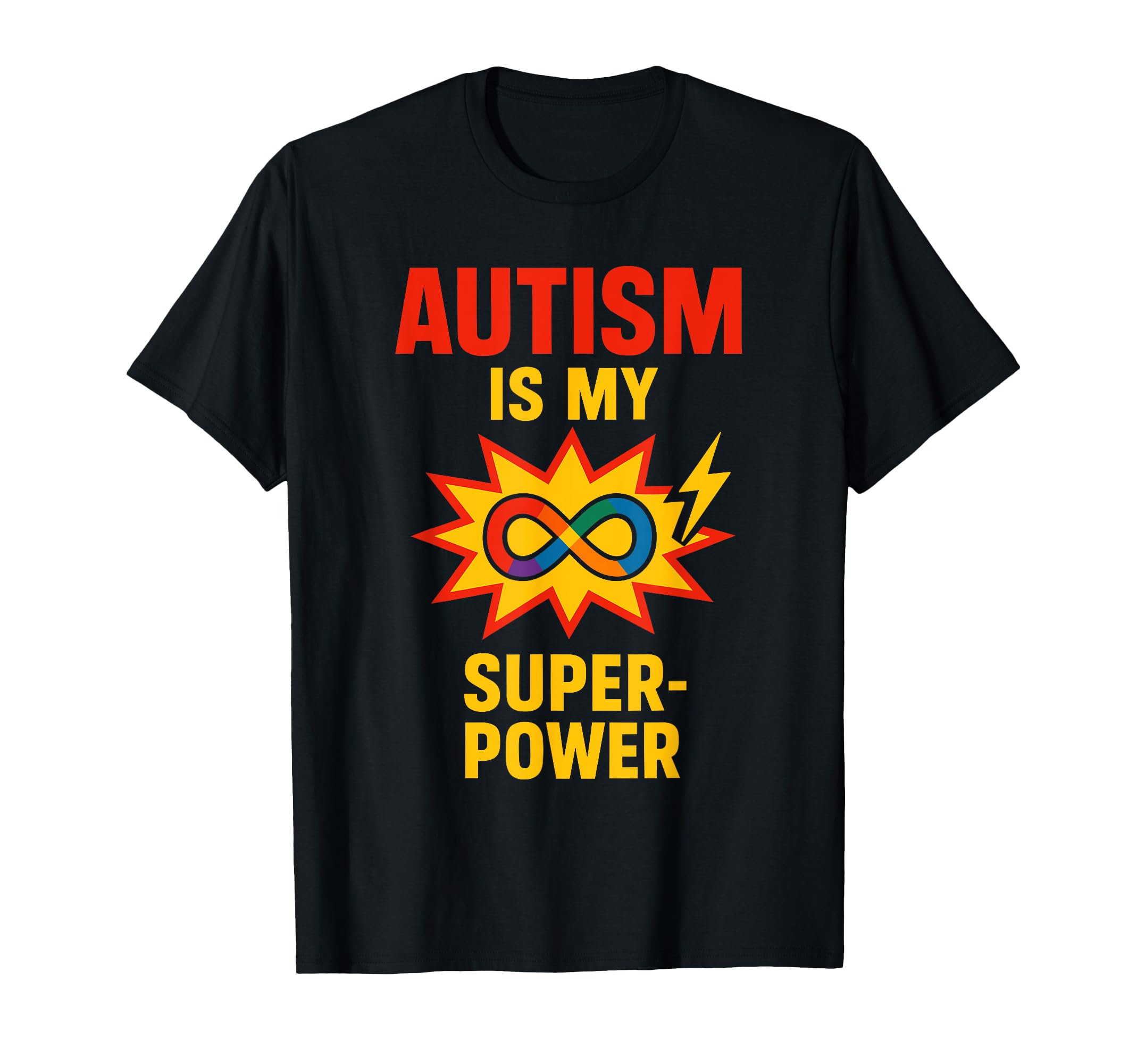 Autism Pride Neurodivergent Strength T-Shirt - Minimalist Print Unisex - T-Shirt, Sweatshirt, Hoodie