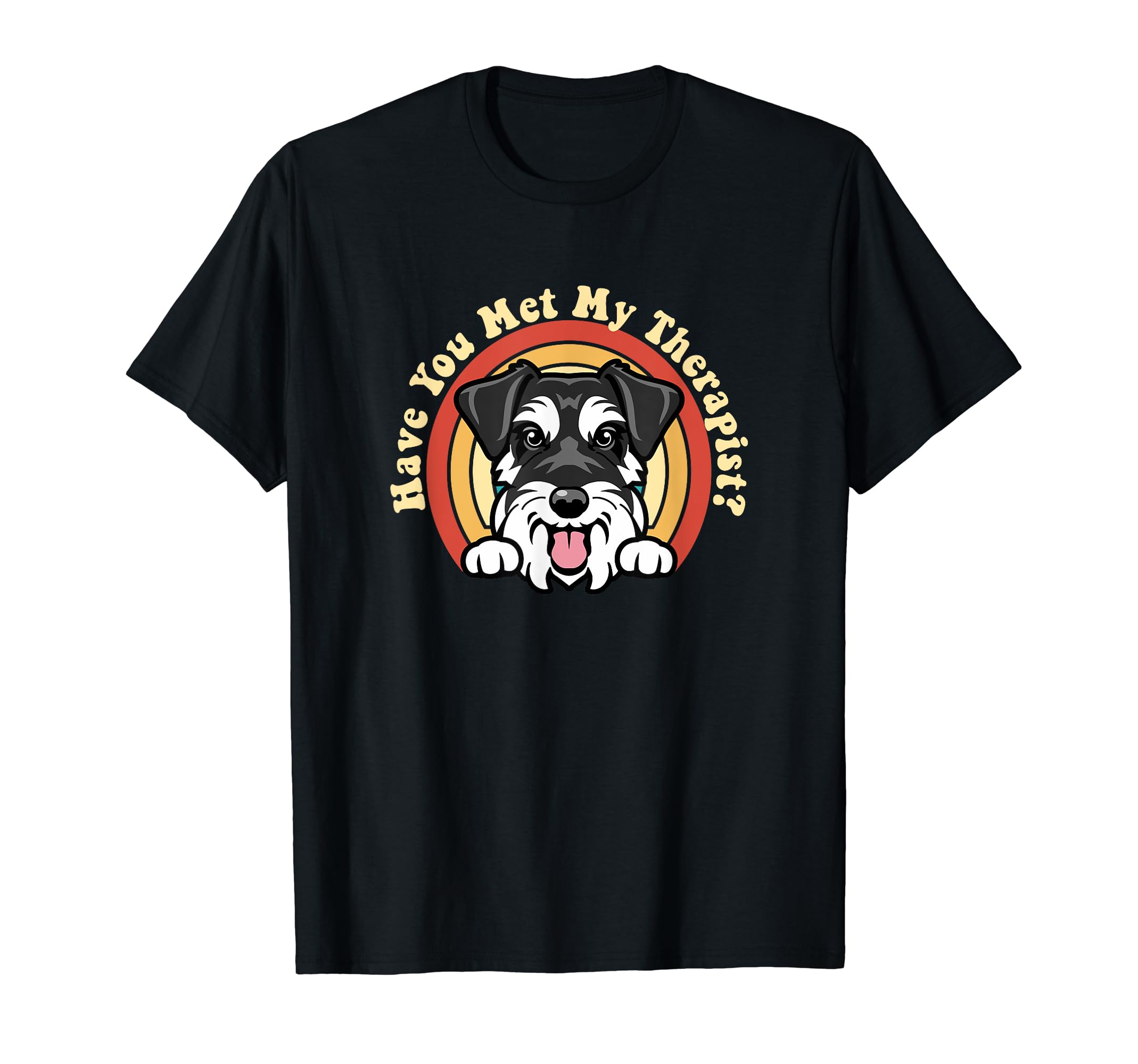 Emotional Support Therapy Dog Mini T-Shirt - Aesthetic Graphic Men Women - T-Shirt, Sweatshirt, Hoodie