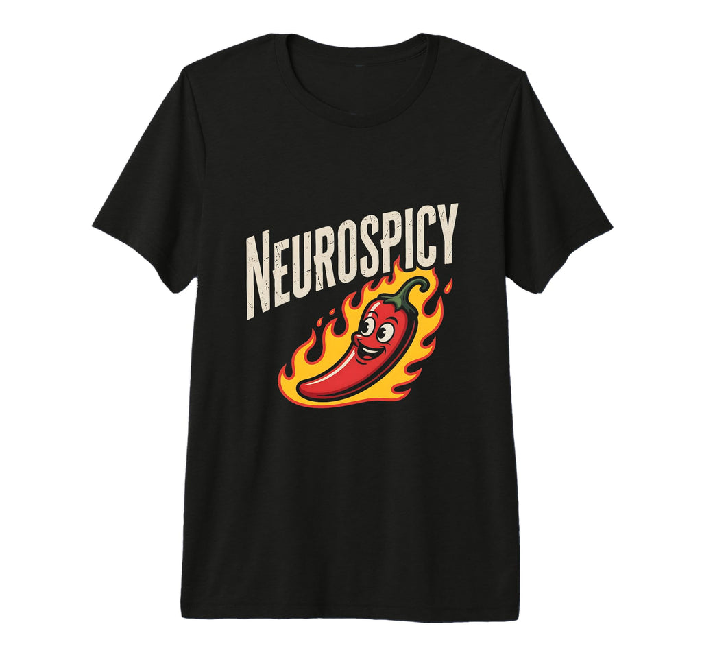 Neurospicy Funny Adhd Autism T-Shirt - Streetwear Style for Adults - T-Shirt, Sweatshirt, Hoodie