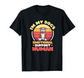 I Am My Dogs Emotional Support Person T-Shirt - Minimalist Print Men Women - T-Shirt, Sweatshirt, Hoodie