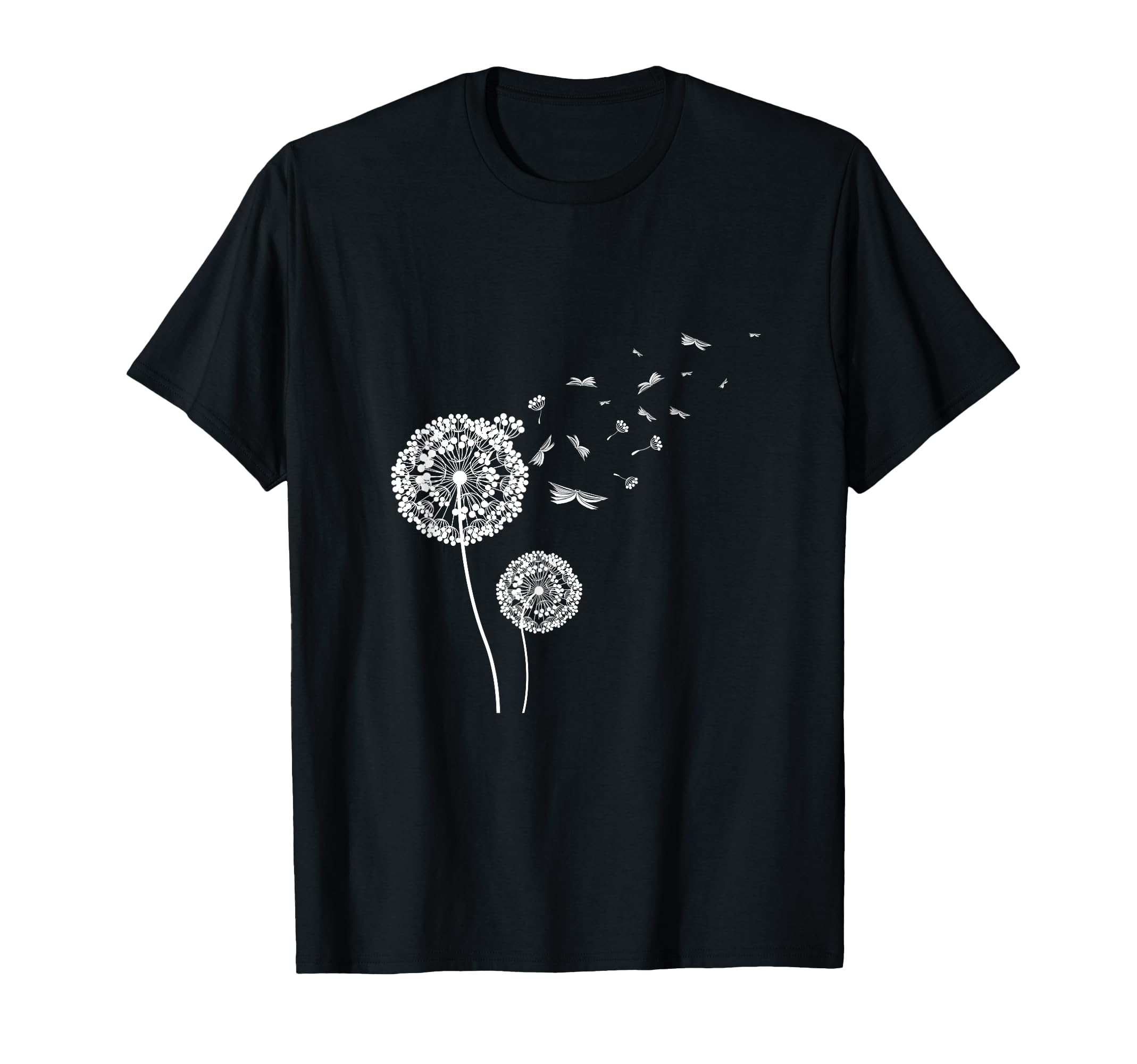 Dandelion Book Lover Gift Bibliophile T-Shirt - Minimalist Print Men Women - T-Shirt, Sweatshirt, Hoodie