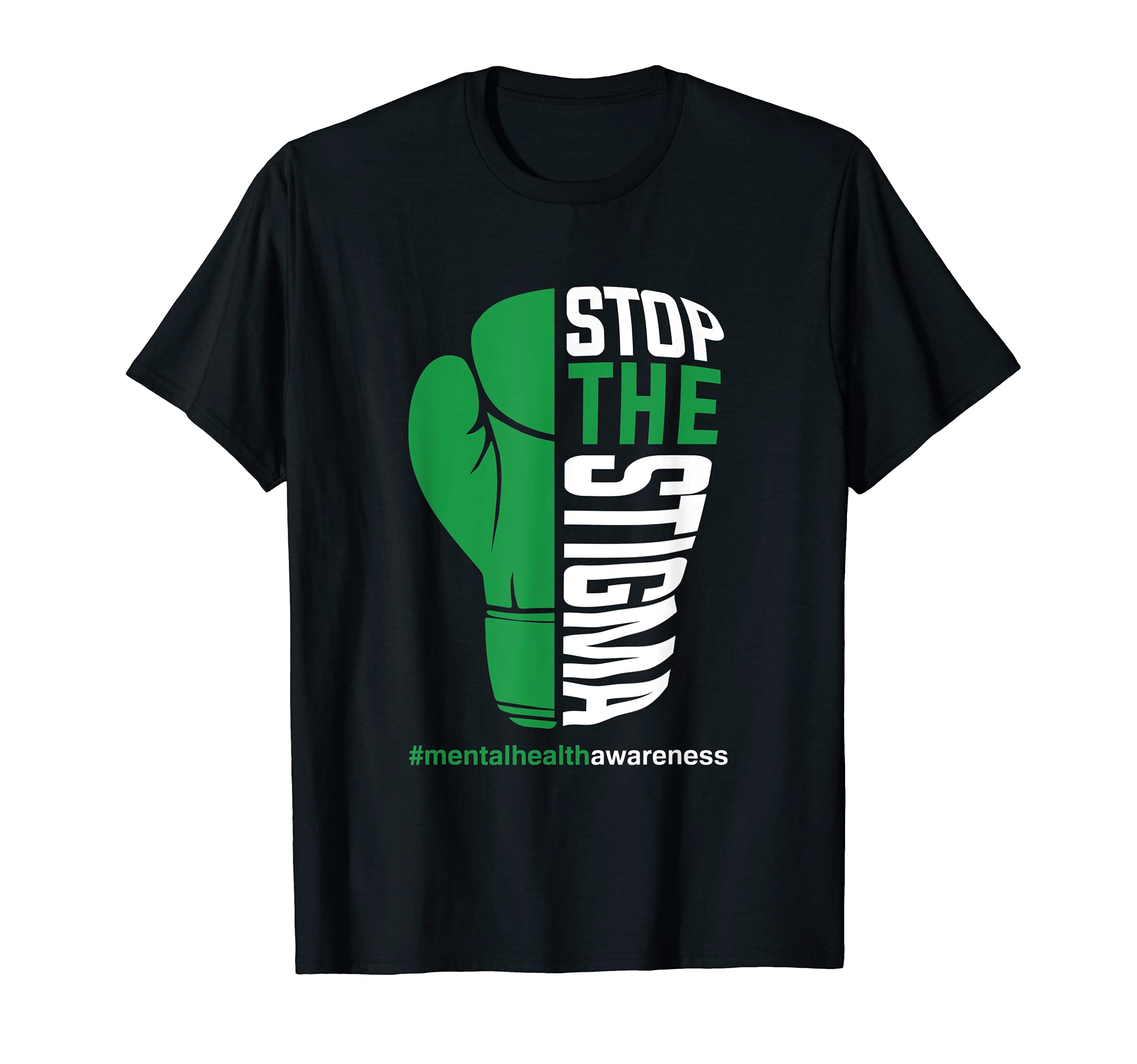 Stop Stigma Mental Health Awareness T-Shirt - Aesthetic Graphic for Adults - T-Shirt, Sweatshirt, Hoodie