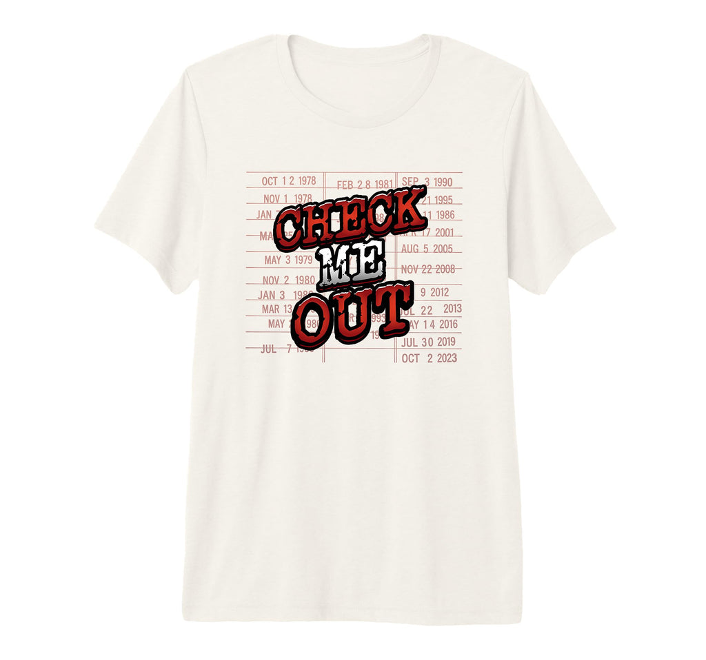 Check Me Out Librarian Book Lover T-Shirt - Custom Art Print Unisex - T-Shirt, Sweatshirt, Hoodie