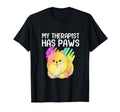 My Therapist Has Paws Therapy Dog T-Shirt - Streetwear Style Men Women - T-Shirt, Sweatshirt, Hoodie