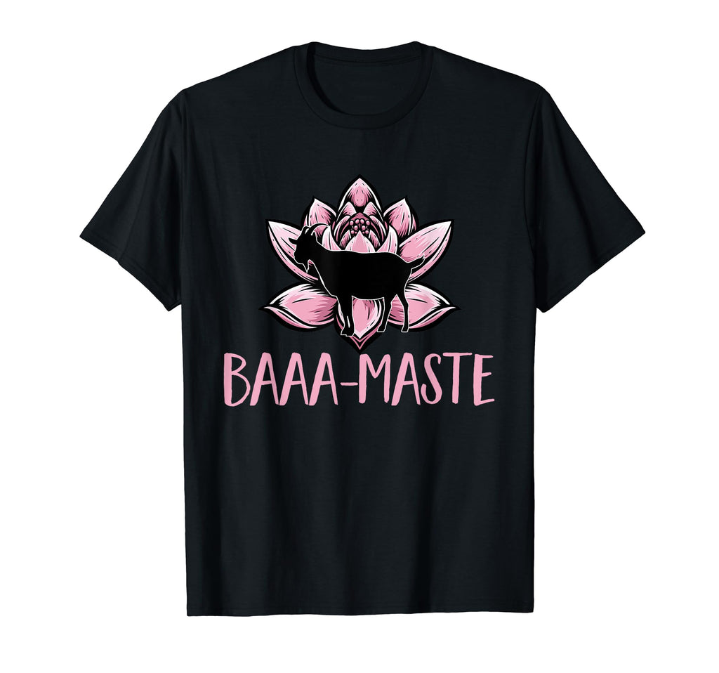 Yoga Baaa Maste Goat Namaste Lotus T-Shirt - Streetwear Style Unisex - T-Shirt, Sweatshirt, Hoodie