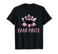 Yoga Baaa Maste Goat Namaste Lotus T-Shirt - Streetwear Style Unisex - T-Shirt, Sweatshirt, Hoodie