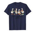 Just Bookish Goose Reading Aesthetic T-Shirt - Streetwear Style Unisex - T-Shirt, Sweatshirt, Hoodie