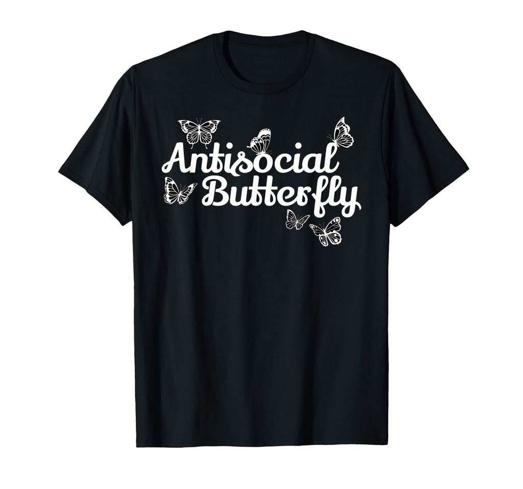 Antisocial Butterfly Introverts Unite Co T-Shirt - Novelty Apparel Unisex - T-Shirt, Sweatshirt, Hoodie