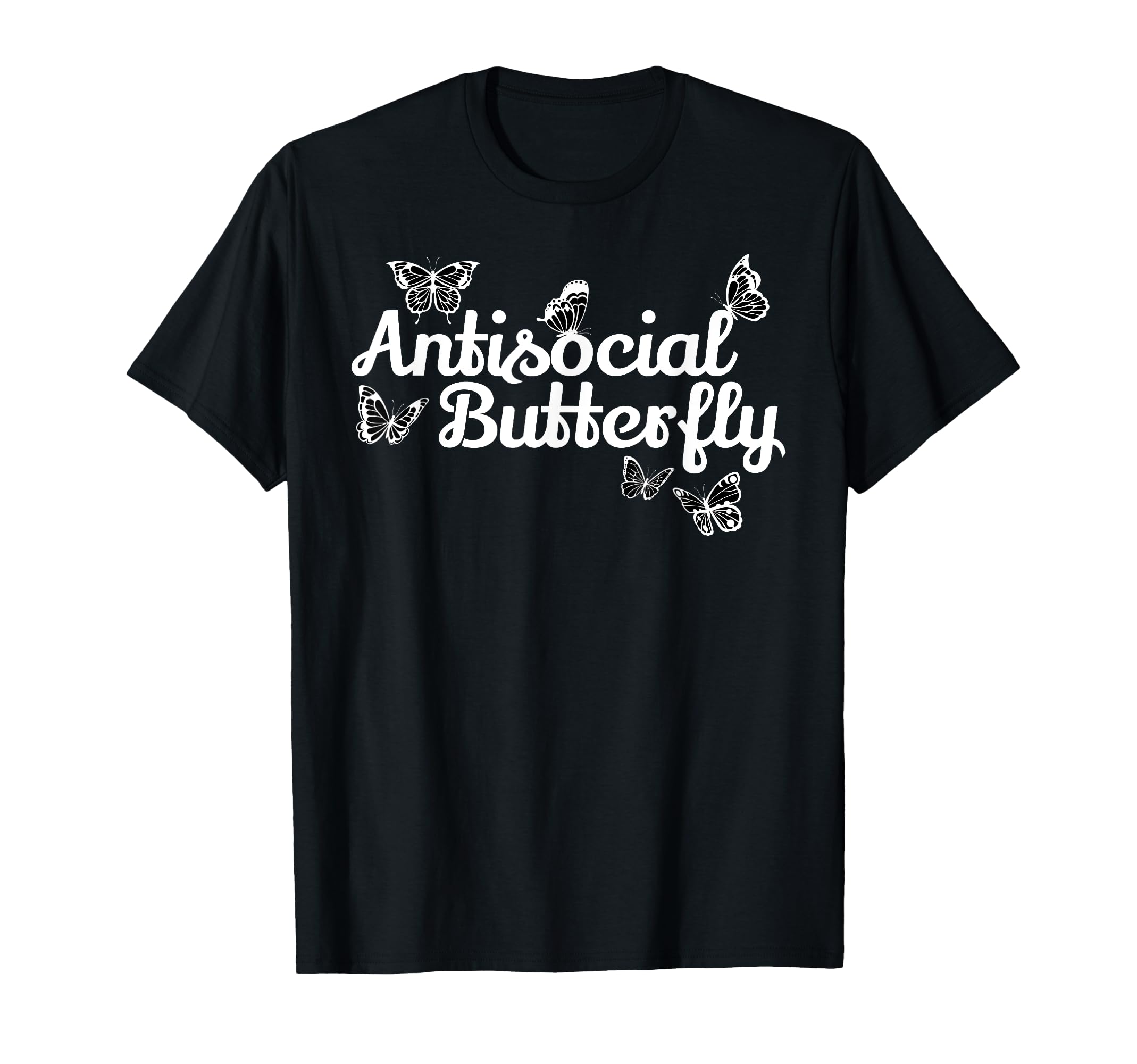 Antisocial Butterfly Introverts Unite Co T-Shirt - Novelty Apparel Unisex - T-Shirt, Sweatshirt, Hoodie