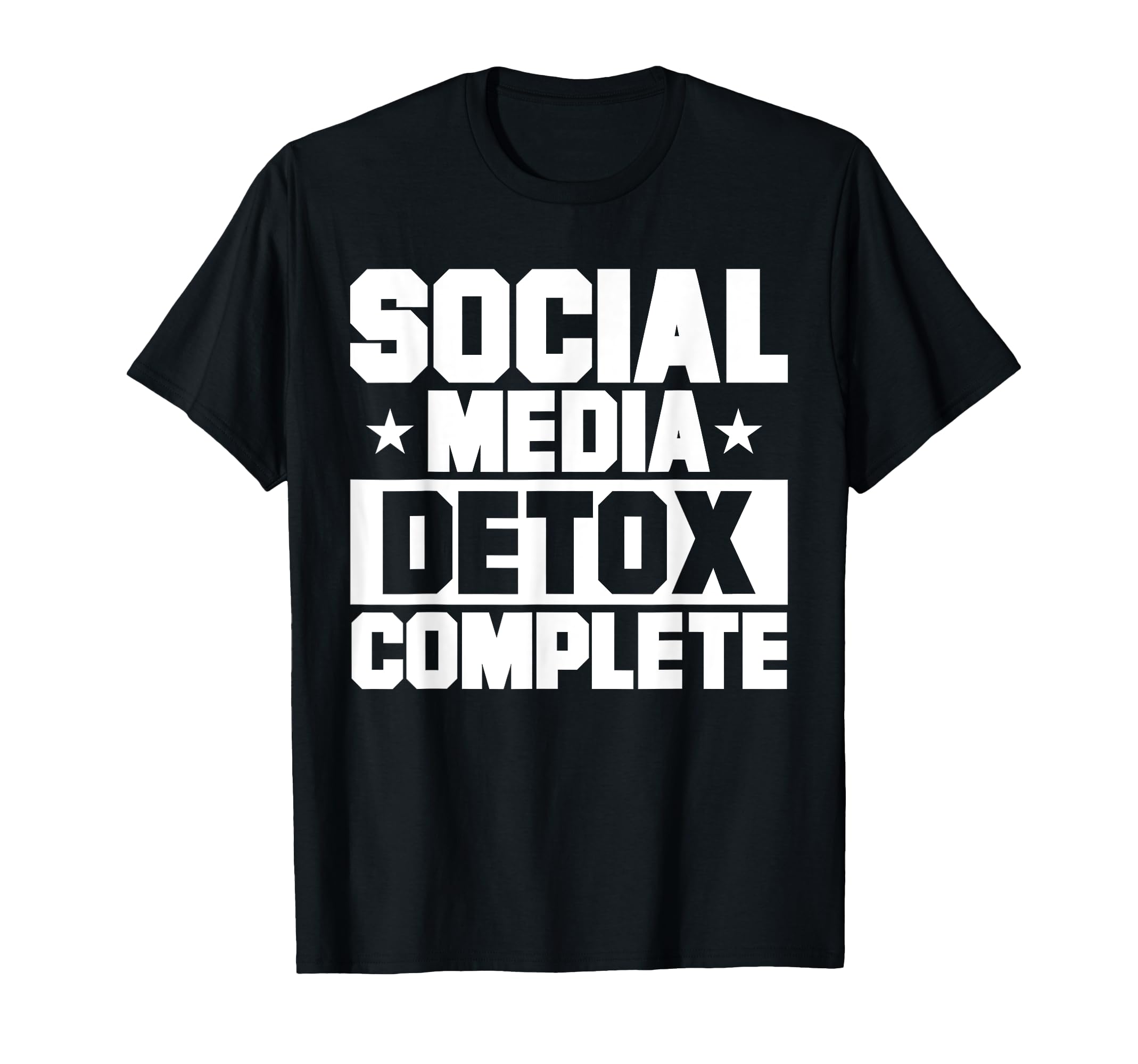 Antisocial Social Media Detox Complete T-Shirt - Novelty Apparel Men Women - T-Shirt, Sweatshirt, Hoodie
