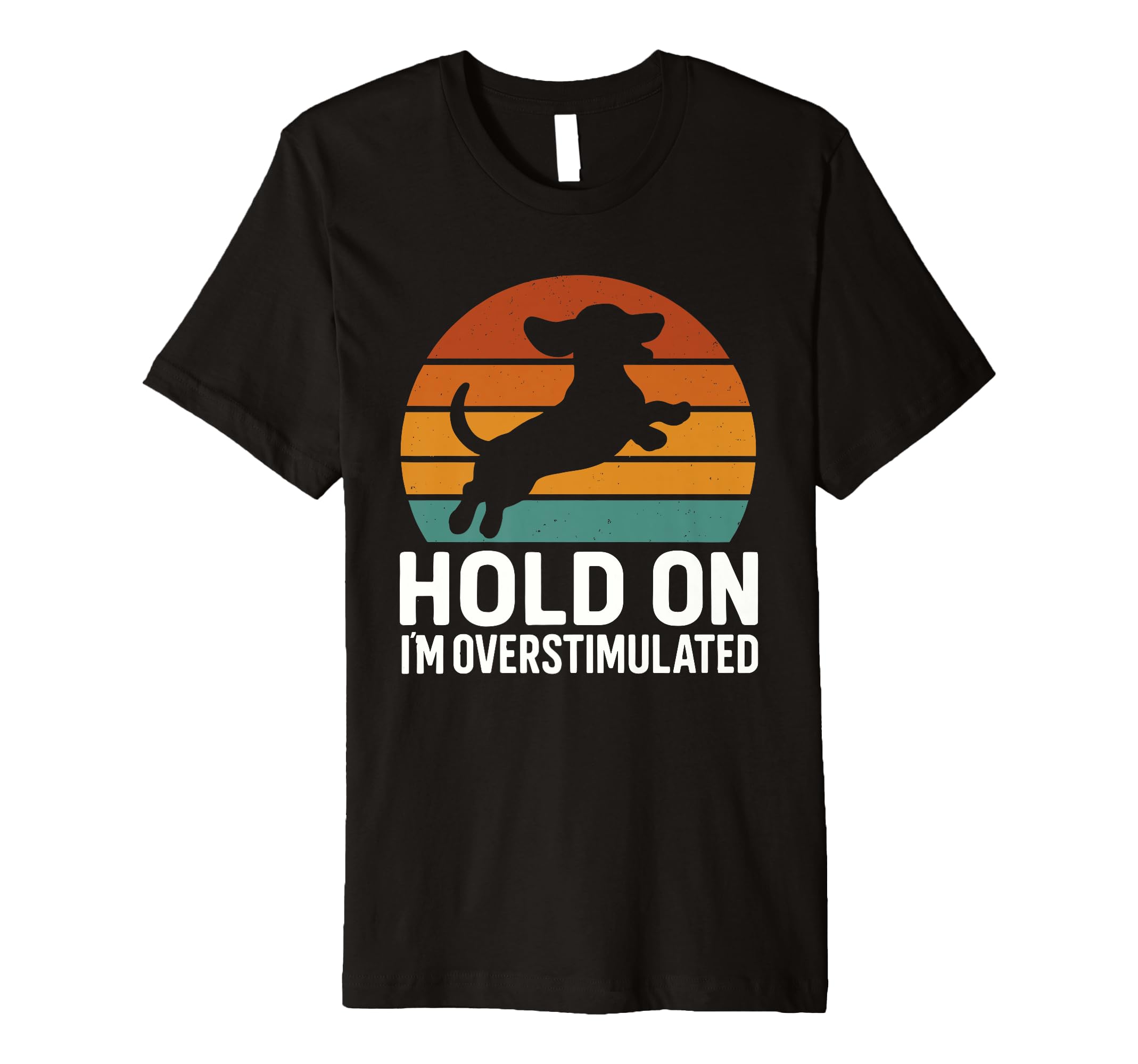 Dachshund Wiener Dog Lover Sunset T-Shirt - Trendy Graphic Unisex - T-Shirt, Sweatshirt, Hoodie