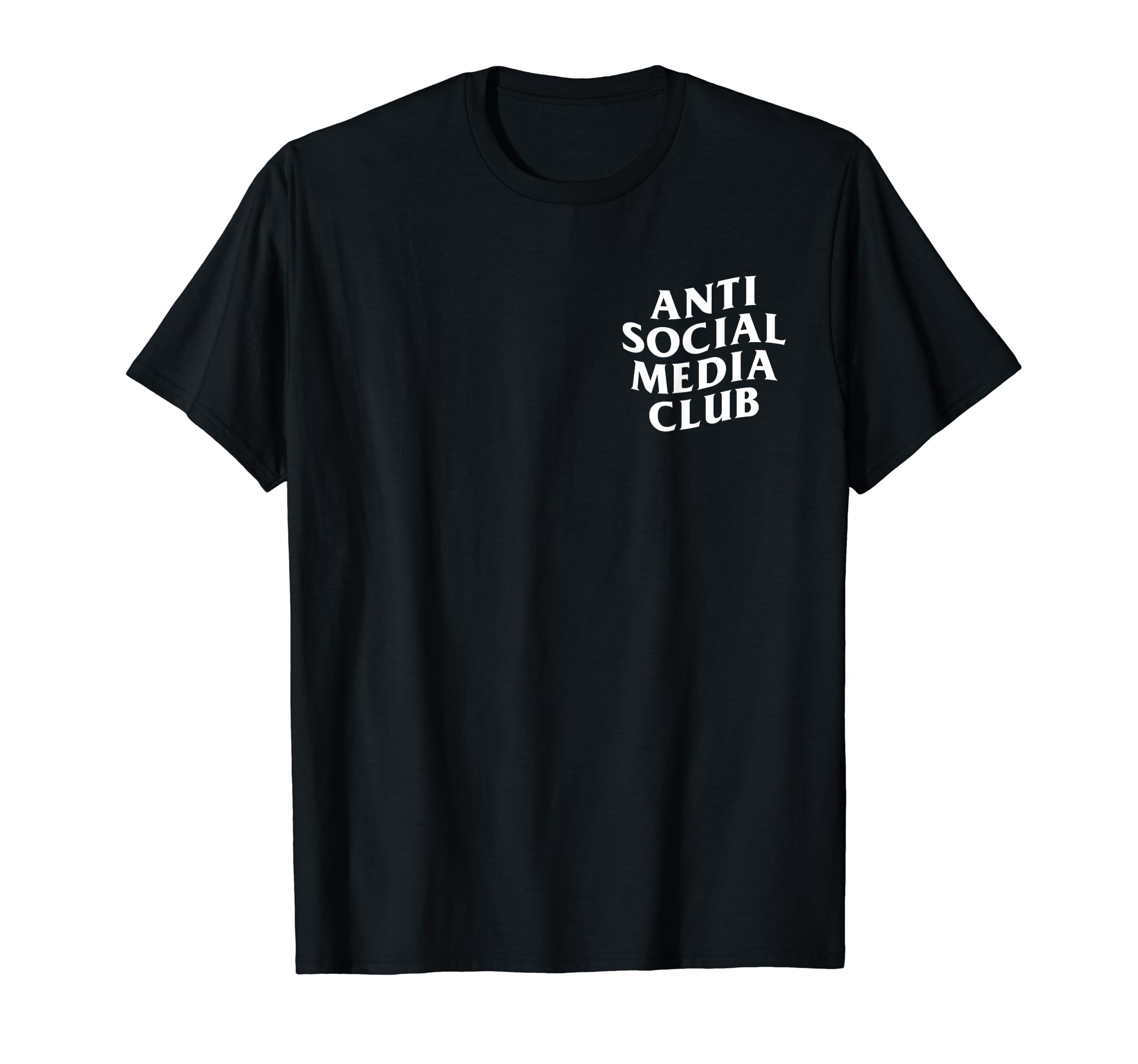 Anti Social Media Club Introverts Real T-Shirt - Unique Graphic for Adults - T-Shirt, Sweatshirt, Hoodie