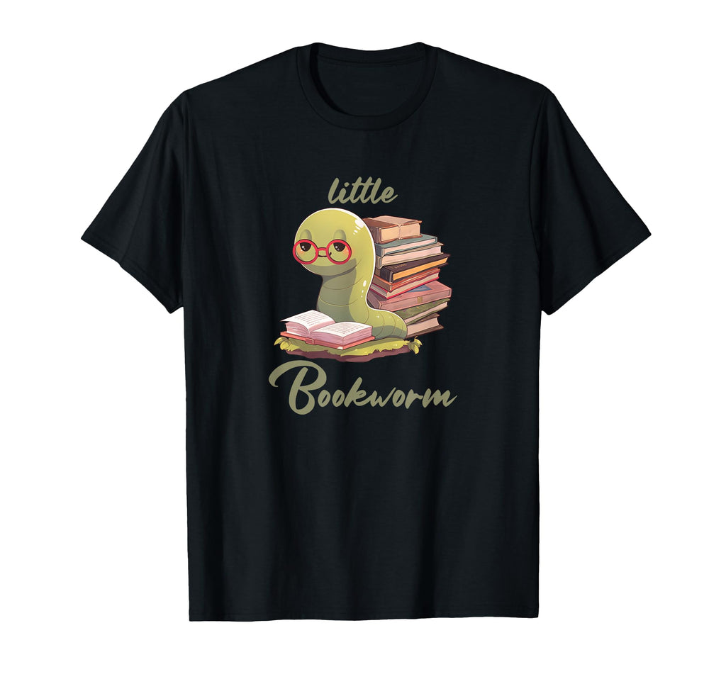 Little Bookworm Reading Books Enthusiast T-Shirt - Graphic Print Men Women - T-Shirt, Sweatshirt, Hoodie