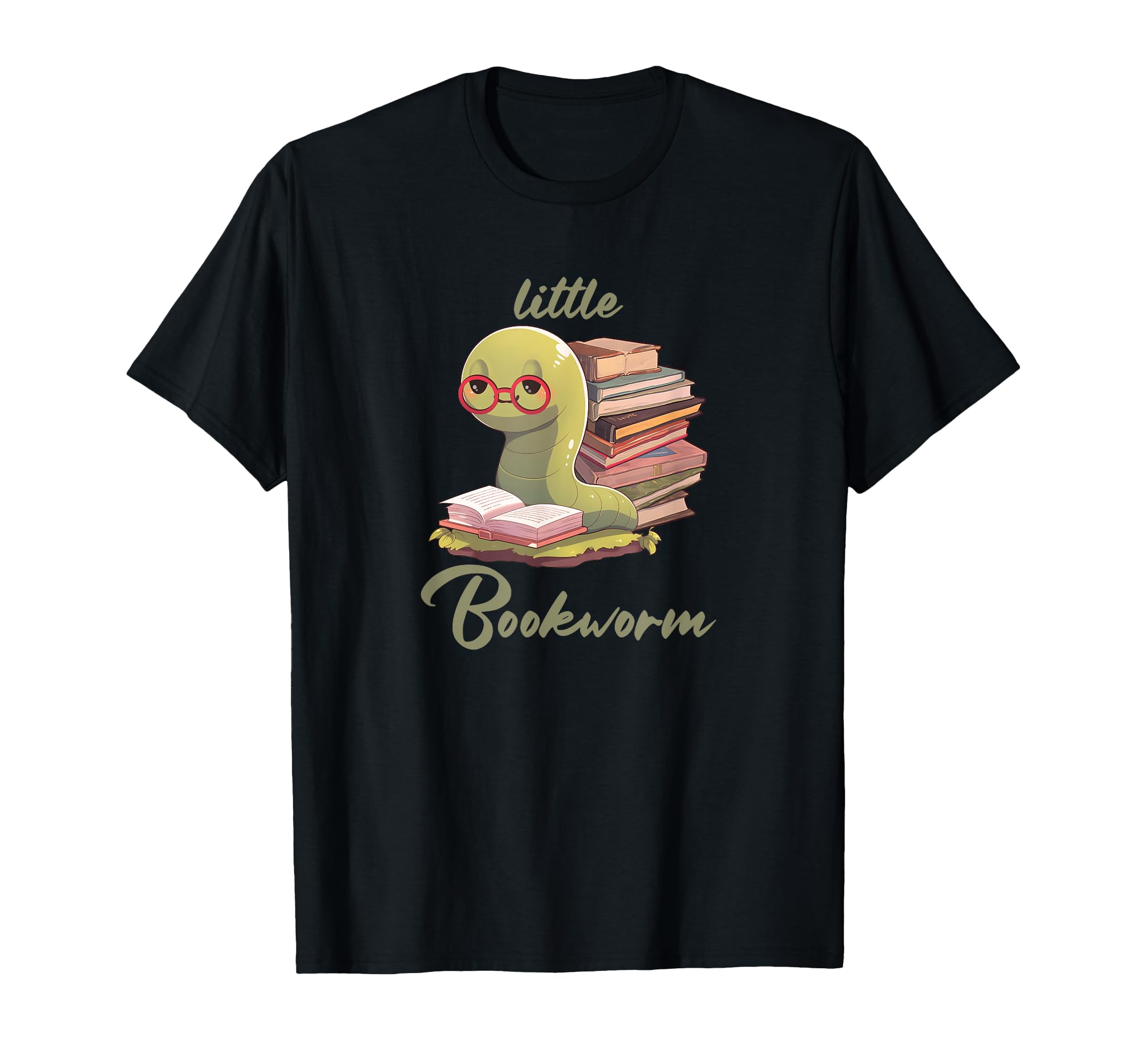 Little Bookworm Reading Books Enthusiast T-Shirt - Graphic Print Men Women - T-Shirt, Sweatshirt, Hoodie