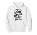 Anti Social Books Club Members Reading Hoodie - Custom Art Print Unisex - T-Shirt, Sweatshirt, Hoodie