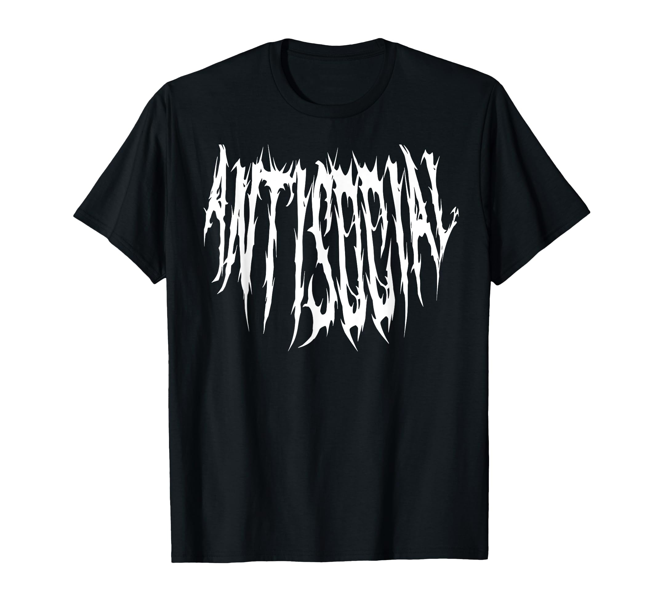Anti Social Introvert Punk Y2K Club T-Shirt - Casual Everyday Wear Unisex - T-Shirt, Sweatshirt, Hoodie