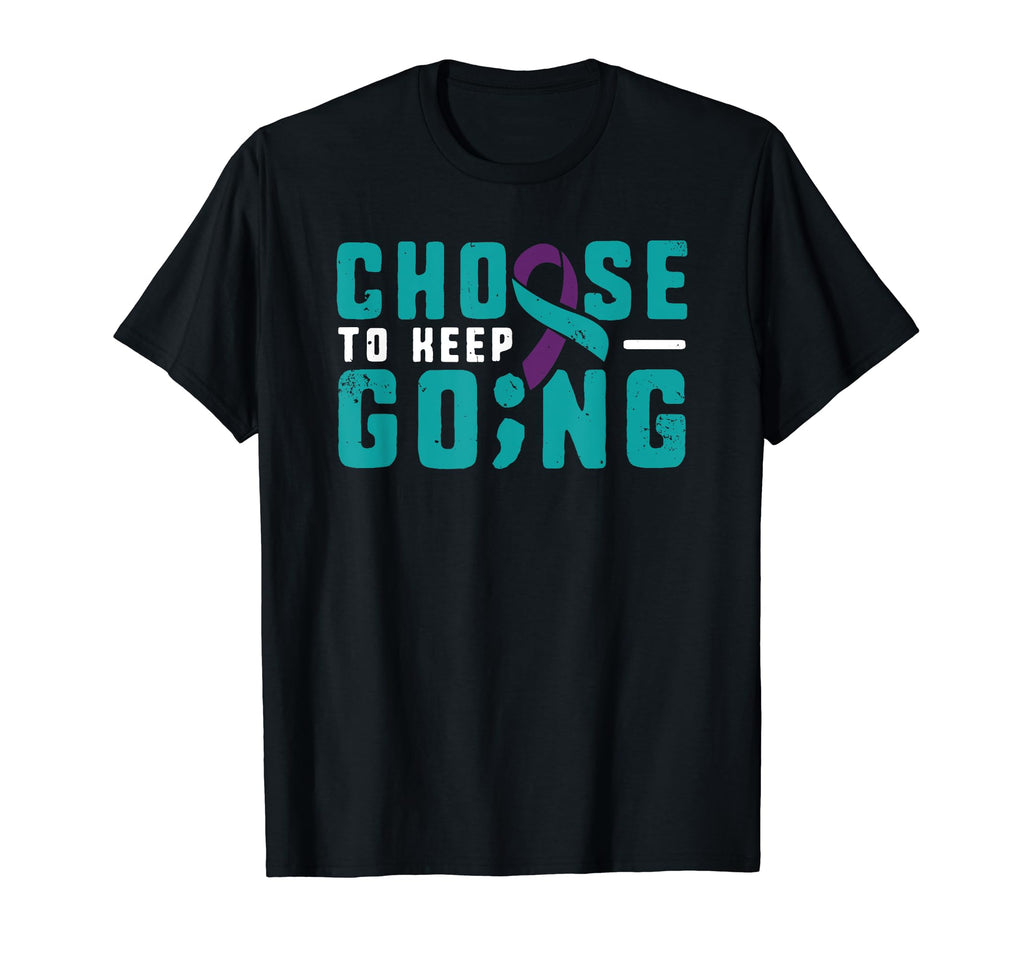 Suicide Prevention Awareness Choose Keep T-Shirt - Graphic Print Unisex - T-Shirt, Sweatshirt, Hoodie