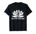 This Is My Yoga Lotus Pose T-Shirt - Custom Art Print Men Women - T-Shirt, Sweatshirt, Hoodie