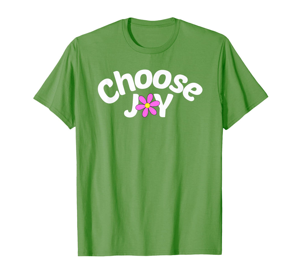 Choose Joy Flower Inspirational T-Shirt - Casual Everyday Wear for Adults - T-Shirt, Sweatshirt, Hoodie