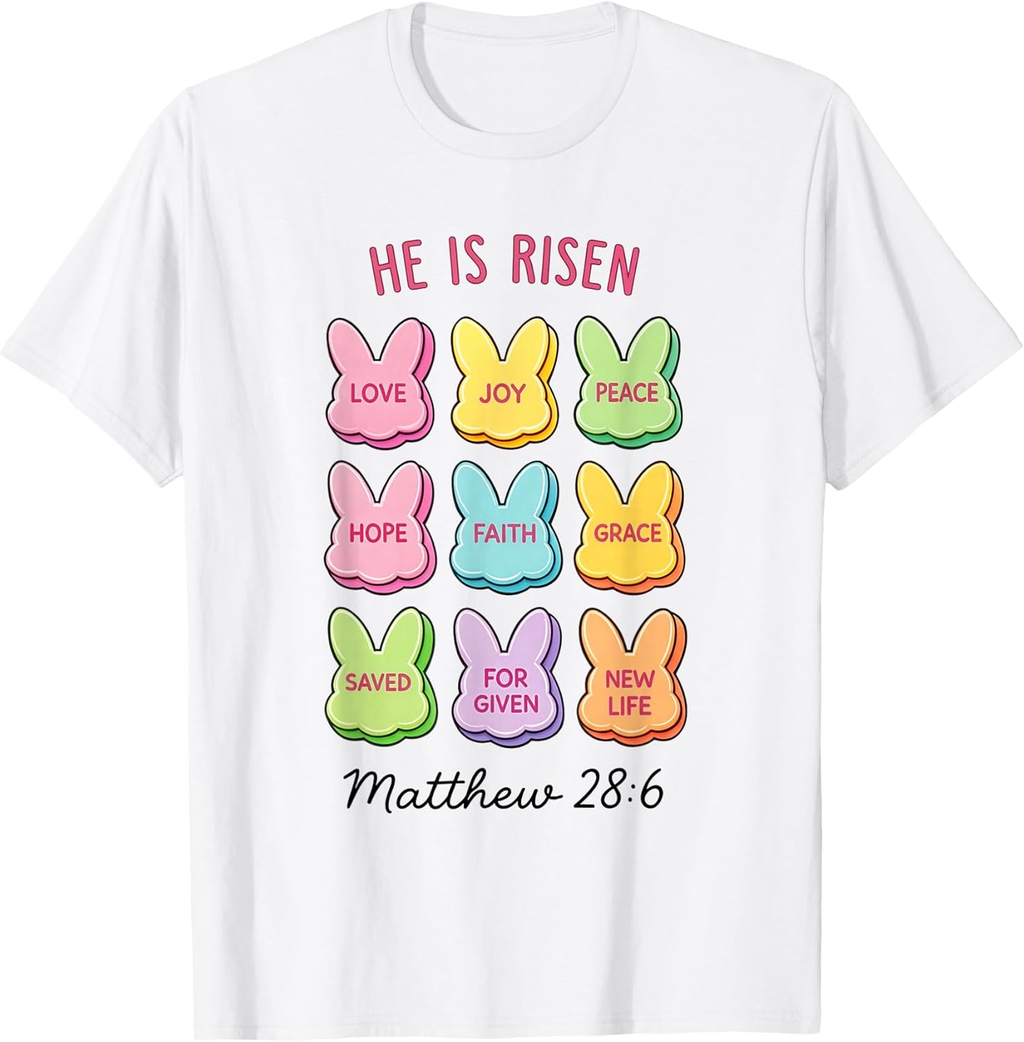 Christian Matthew 28:6 Bible Verse Tee Unisex T-shirt, Sweatshirt, Hoodie, Long Sleeve Tee - T-Shirt, Sweatshirt, Hoodie