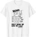 Moms Shit List Funny Mom Life Mother Hood Unisex T-shirt, Sweatshirt, Hoodie, Long Sleeve Tee - T-Shirt, Sweatshirt, Hoodie